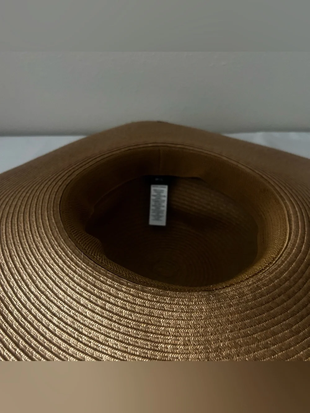 Roxy Brown Wide-Brim Sun Hat with Pink Braided Trim